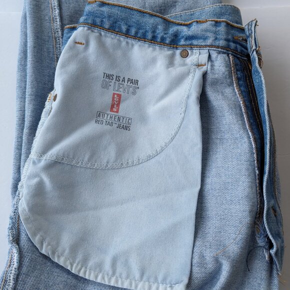 Men's 550 Levi Strauss & Co Blue Jeans Denim 38 x 30 - Picture 13 of 16